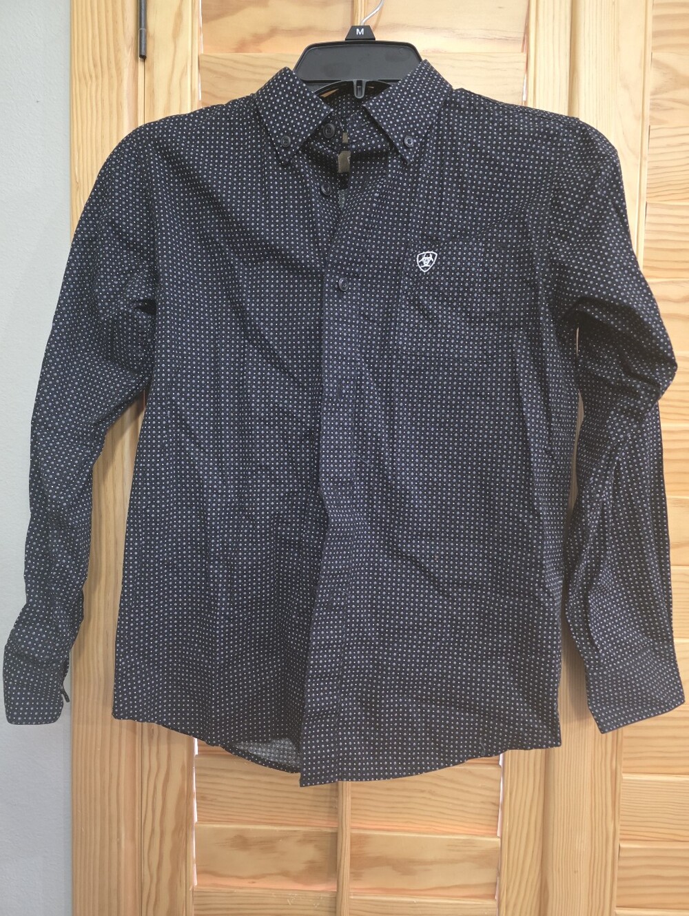 Ariat Black Microdot Button-Down Shirt
